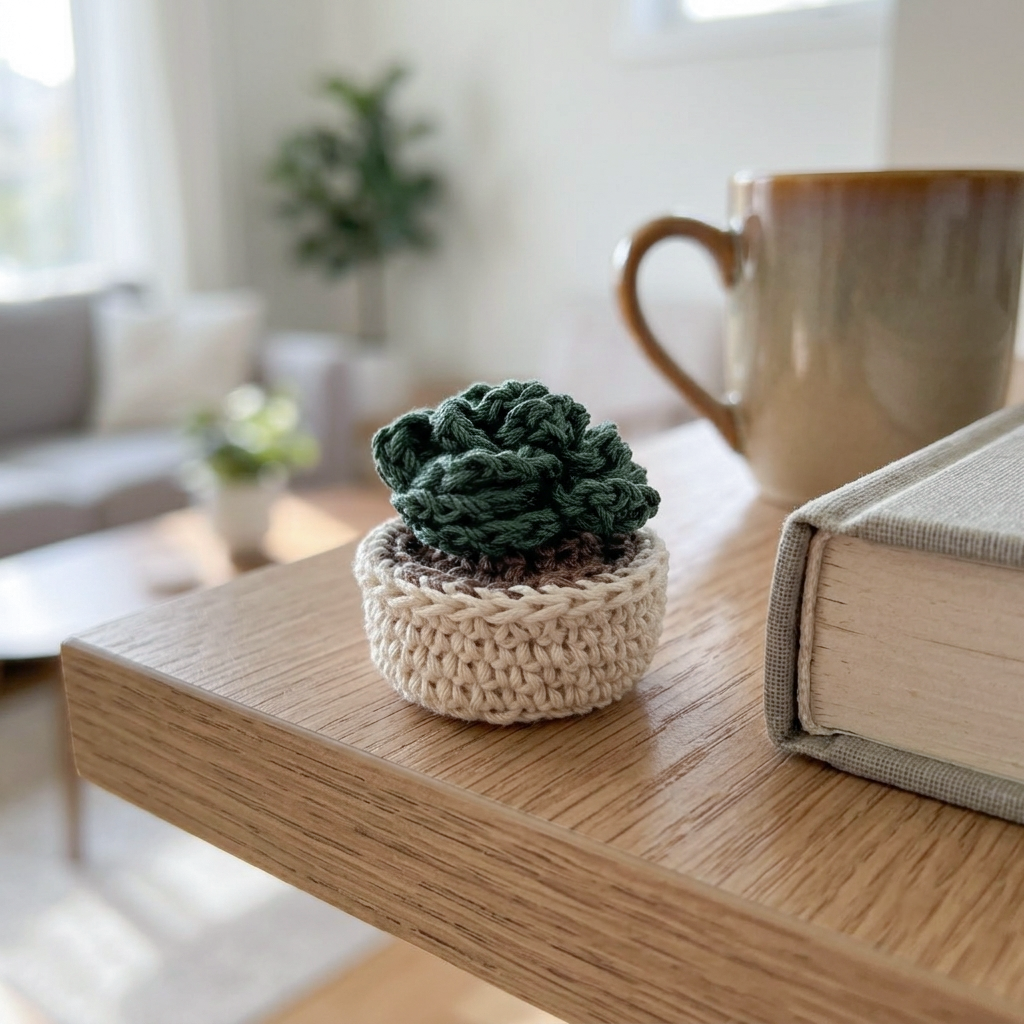 ECHEVERIA AMIGURUMI